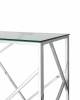 Стол туалетный Stool Group Арт Деко ECST-015 (120x40) сталь серебро фото 3
