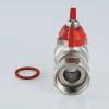 Кран шаровой VALTEC с накидной гайкой 1/2x3/4 ВВ фото 2