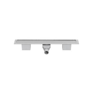 Душевой лоток Veconi Slim Line 500 V500SL с решеткой, хром матовый