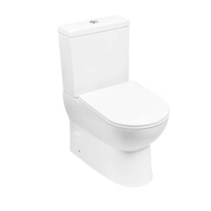 Унитаз-компакт Royce Brooklyn RCT-132102WH безободковый, сиденье микролифт, белый