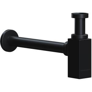 Сифон для раковины Ceramica Nova 70002MB с гидрозатвором, Черный матовый