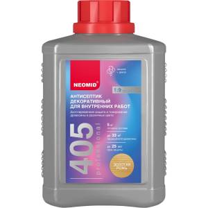 Антисептик декоративный для внутренних работ Neomid 405 золотая рожь 0.5 кг