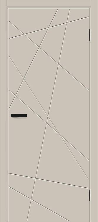 Межкомнатная дверь Bravo Граффити-5.Д.П полотно Cream Silk 600x2000