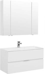 Мебель для ванной Aquanet Алвита 100 237360 белый, 1382x1000x450