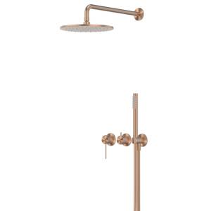Душевая система Abber Emotion 316 AF8819BRG брашированное розовое золото