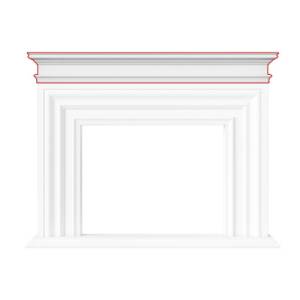Полка камина Artpole SKM4-1 148x20.7x18.5