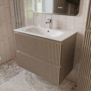 Тумба с раковиной Terminus Sicilia SIC10802200501O капучино, 80x62