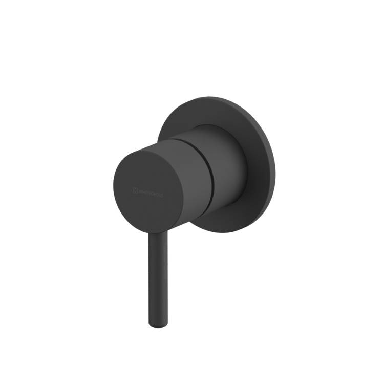 Смеситель для душа WHITECROSS Y1241BL на 1 потребителя, черный матовый