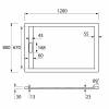 Поддон для душа Cezares Tray TRAY-AS-AH-120/80-30-W 120х80 фото 6
