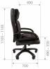Кресло для руководителя Chairman 442 00-07127984, 7127984 Черный фото 4