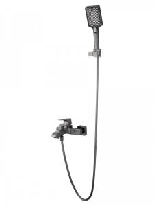 Смеситель для ванны Wonzon & Woghand WW-88037072-BGM с душем, темный графит