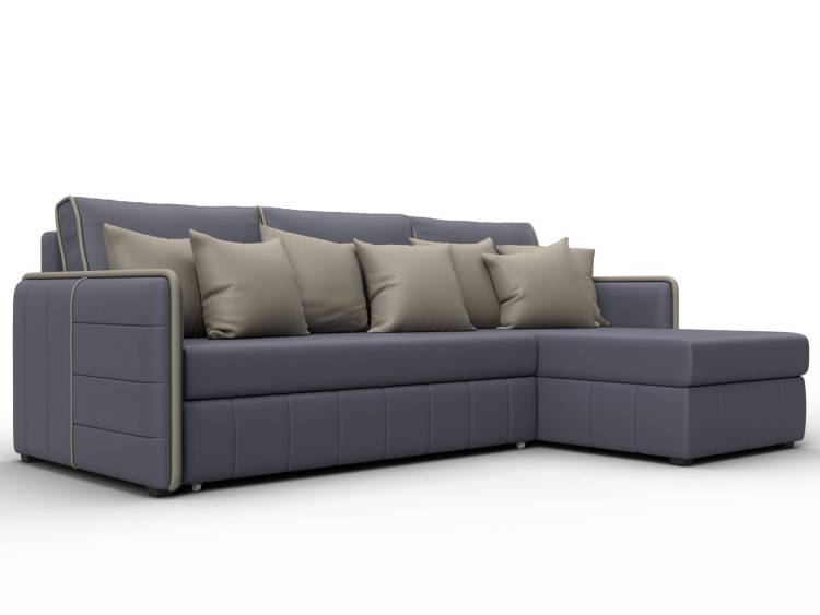 Диван угловой Лига Диванов Лига-078 130985 Серый