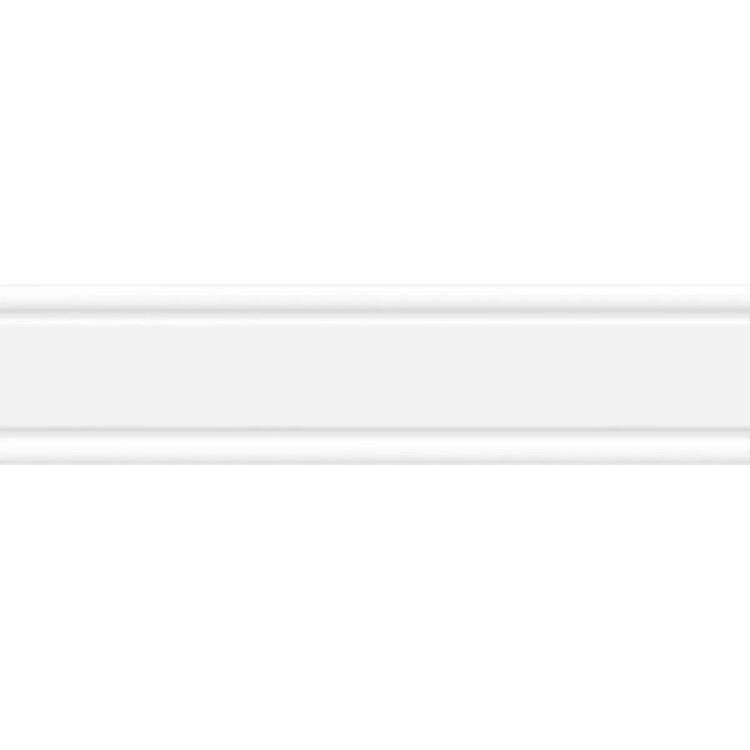 Бордюр Шахтинская плитка 10200000124 Белый 01 6x25