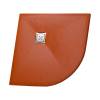 Поддон для душа RGW Stone Tray ST/R-Tr четверть круга, терракот, 90x90