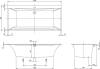 Квариловая ванна Villeroy&Boch Squaro Edge 12 UBQ190SQE2DV-01 190x90, альпийский белый фото 7
