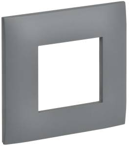 Рамка 1-постовая IEK Skandy SK-M12-K03 серый