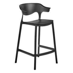 Комплект из 2-х стульев полубарных Bradex Home Forma FR 0824P чёрный