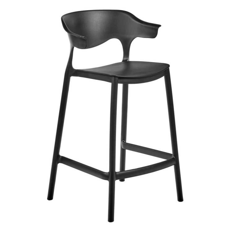 Комплект из 2-х стульев полубарных Bradex Home Forma FR 0824P чёрный