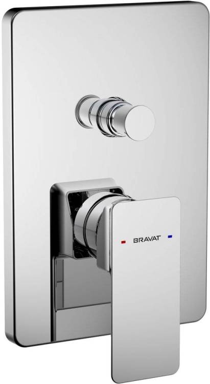 Смеситель для ванны с душем Bravat Phillis PB856101CP-2-ENG