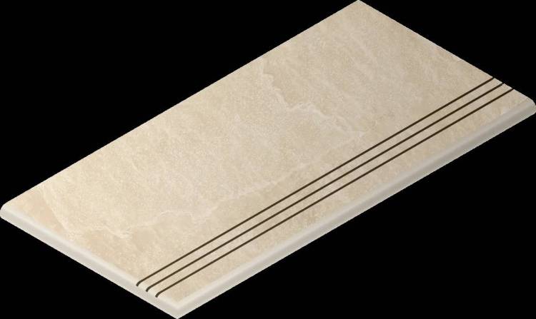 Ступень Italon Материя X2 620040000206 Магнезио закругленная грип левая 30x120