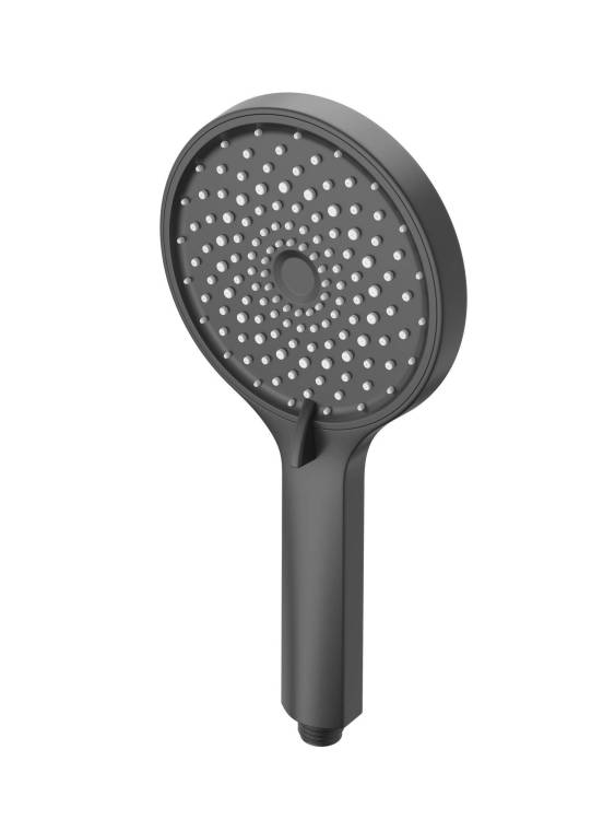 Душевая лейка Cezares CZR-D3F1-NOP черная матовая