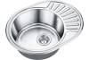 Мойка кухонная EMAR Steel ЕМЛ-5745 глянец