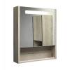 Зеркало-шкаф Comforty Марио 60 00-00015518 дуб дымчатый