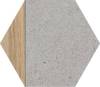 Керамогранит Vives Seine Hexagono Ligard Gris 23.3x26.8