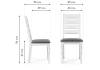 Стул Woodville Vengen 1600 cappuccino фото 2