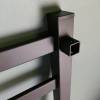 Полотенцесушитель электрический Teymi Modern П 10 E90106 с таймером, черный матовый, 40x100 фото 13