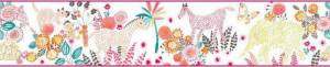 Бордюр бумажный York Waverly Kids WK6880BD
