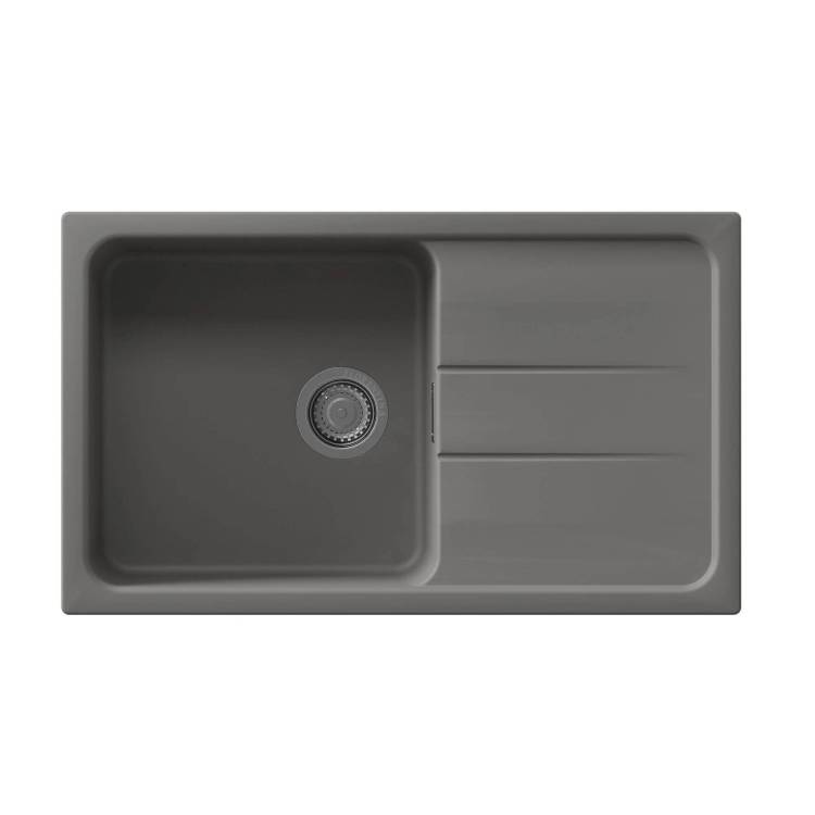 Мойка кухонная Florentina Специя 860 17.060.D0860.307 серый шелк