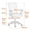 Кресло компьютерное Tetchair Spark 21417 бежевый фото 13