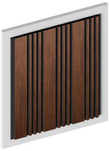 Декоративная панель Hiwood LV128 BR396K 270x1.2x12