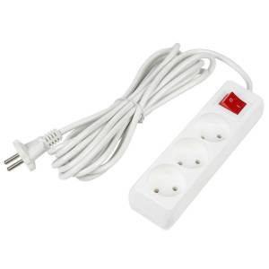 Удлинитель Uniel Ultra S-CU3-5B White