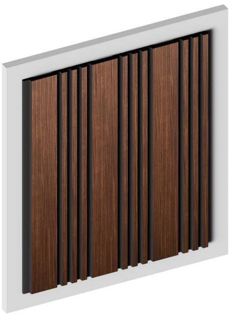 Декоративная панель Hiwood LV128 BR396K 270x1.2x12