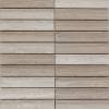 Мозаика Pixel Mosaic Венеция PIX347 White Wooden Concave (3x15.1) 30.5x31.8