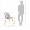 Стул Bradex Home Vivian FR 0408 бирюзовый фото 6