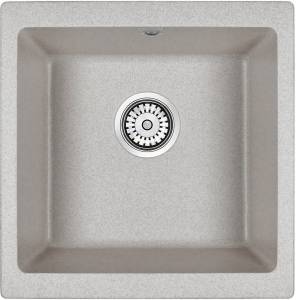Мойка кухонная Paulmark Brilon PM104546-GR серый