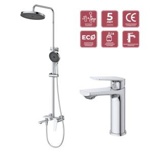 Душевой комплект Cezares Comfort COMFORT-CVD/LS-01 хром