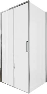 Душевой уголок Aquanet Pleasure Evo AE65-100x90-CT профиль хром, прозрачное стекло