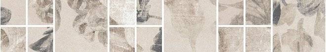 Бордюр Kerama Marazzi Александрия 181/8265 светлый мозаичный 30x4.8
