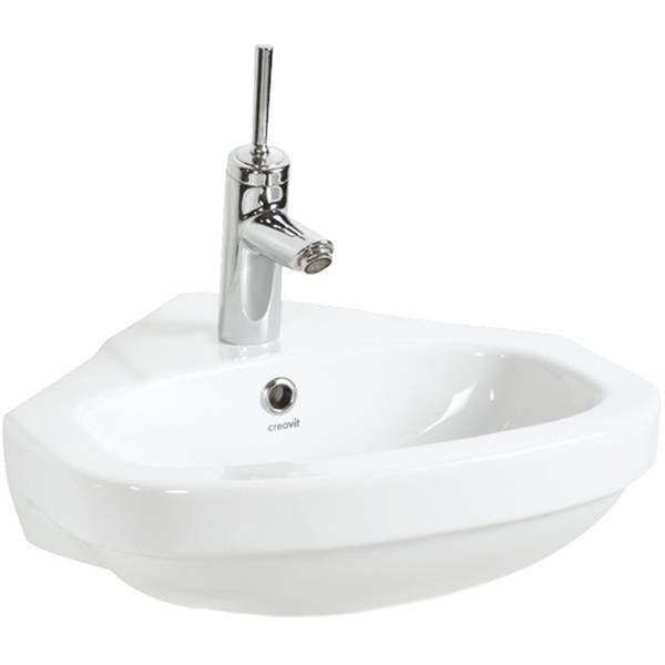 Раковина Creavit Corner 45 VT145-00CB00E-0000 белая
