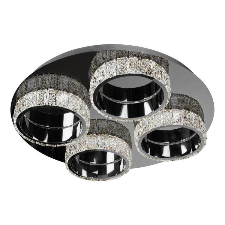 Потолочная светодиодная люстра iLedex Crystal Ice MX7212-36 CR
