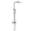 Душевая стойка Timo Tetra-thermo SX-0169/18 с термостатом, черное золото