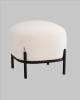 Пуф Stool Group Стоун vd-pf-stone-fl-milk Fluffy молочный, букле фото 3