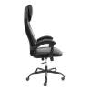 Кресло компьютерное Tetchair Arena metalBL 25026 черный, кож.зам фото 2