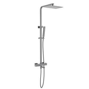 Душевая стойка Timo Tetra-thermo SX-0169/18 с термостатом, черное золото