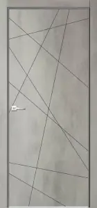 Межкомнатная дверь Verda Севилья 26 ДГ (Бетон светлый) 2000x800