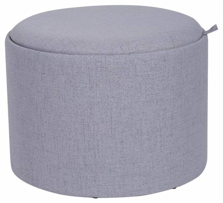 Пуф-сундук Stool Group Хюгге 19B260LL Y13-8 L рогожка серая с ящиком